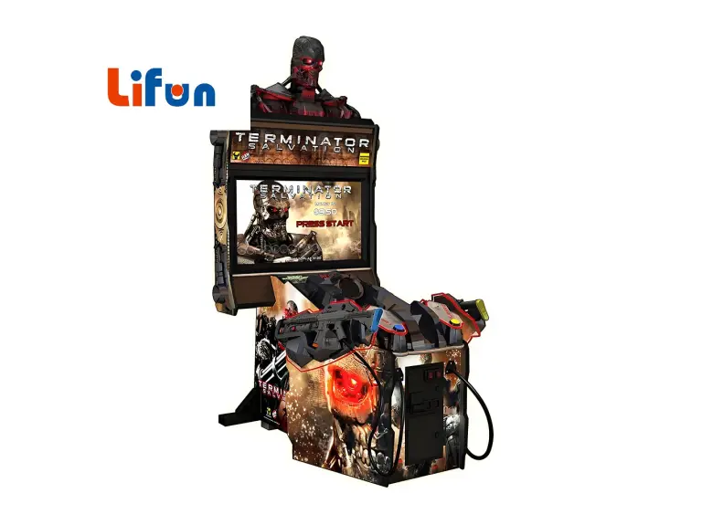 46” Terminator Salvation 4 Shooting Arcade Game,MY SHOP,46” Terminator Salvation 4 Shooting Arcade Game