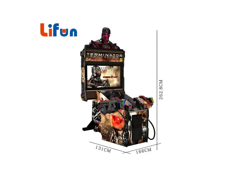 46” Terminator Salvation 4 Shooting Arcade Game,MY SHOP,46” Terminator Salvation 4 Shooting Arcade Game