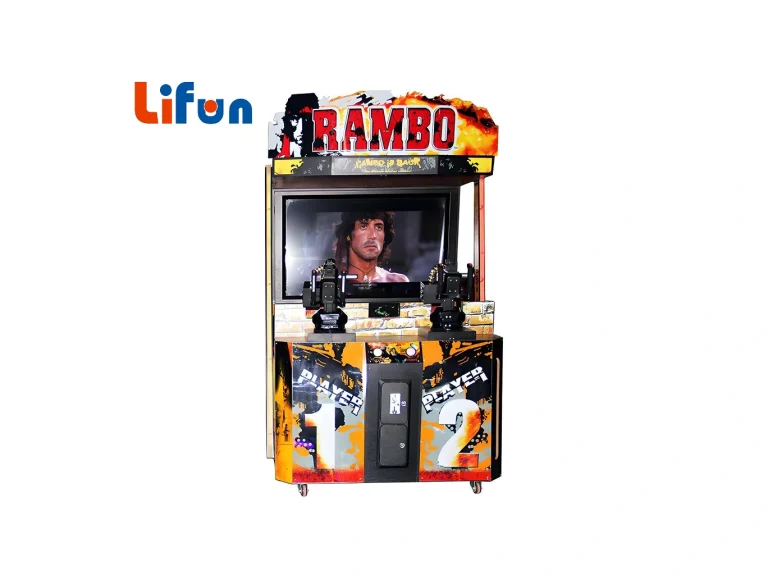55” RAMBO Shooting Arcade Game Machine (2 Players, Dual Mounted Guns),MY SHOP,55” RAMBO Shooting Arcade Game Machine (2 Players, Dual Mounted Guns)