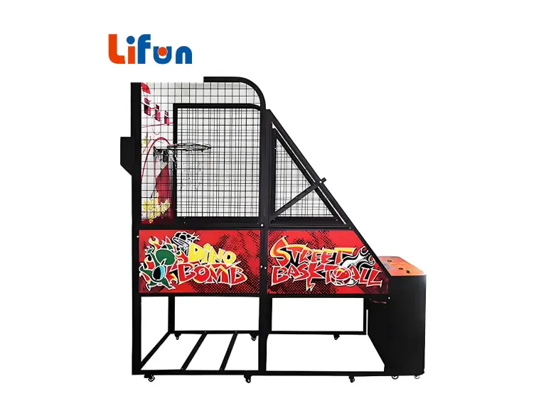 Collapsible Basketball Arcade Machine – Space-Saving Indoor Redemption Game,MY SHOP,Collapsible Basketball Arcade Machine – Space-Saving Indoor Redemption Game