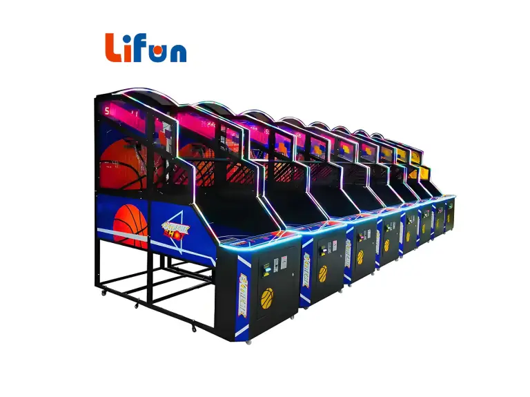 Máquina recreativa de baloncesto Super con pantalla LCD – Juego de canje que funciona con monedas, MI TIENDA, Máquina recreativa de baloncesto Super con pantalla LCD – Juego de canje que funciona con monedas