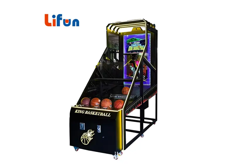 Máquina recreativa de baloncesto Super con pantalla LCD – Juego de canje que funciona con monedas, MI TIENDA, Máquina recreativa de baloncesto Super con pantalla LCD – Juego de canje que funciona con monedas