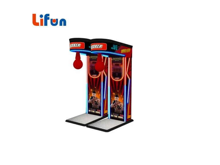 Heavy Duty Boxing Arcade Game – Commercial Coin-Operated Punching Machine with LED Scoring,MY SHOP,Heavy Duty Boxing Arcade Game – Commercial Coin-Operated Punching Machine with LED Scoring