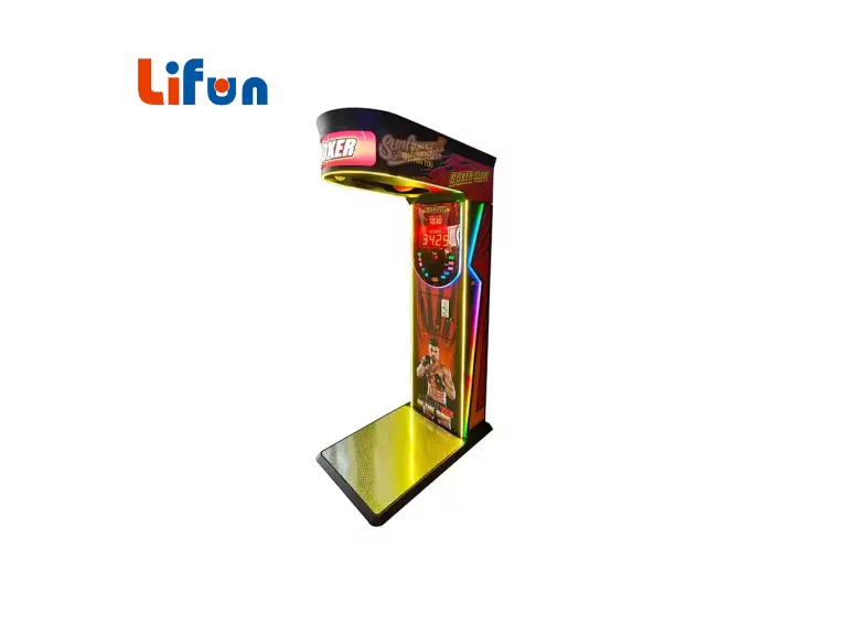 Heavy Duty Boxing Arcade Game – Commercial Coin-Operated Punching Machine with LED Scoring,MY SHOP,Heavy Duty Boxing Arcade Game – Commercial Coin-Operated Punching Machine with LED Scoring