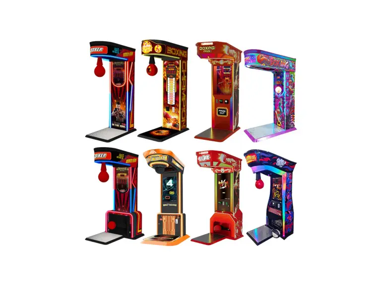 Heavy Duty Boxing Arcade Game – Commercial Coin-Operated Punching Machine with LED Scoring,MY SHOP,Heavy Duty Boxing Arcade Game – Commercial Coin-Operated Punching Machine with LED Scoring