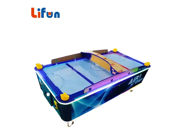 LED Air Hockey Table for Arcade – Lifun Coin Operated Game with Lights and Sound,MY SHOP,LED Air Hockey Table for Arcade – Lifun Coin Operated Game with Lights and Sound