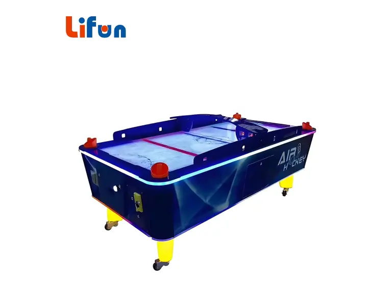 LED Air Hockey Table for Arcade – Lifun Coin Operated Game with Lights and Sound,MY SHOP,LED Air Hockey Table for Arcade – Lifun Coin Operated Game with Lights and Sound