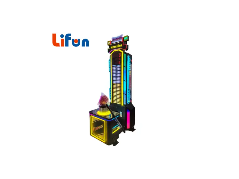 LIFUN Hammer Arcade Game Machine – Punch Power Tester for Arcades & Game Centers,MY SHOP,LIFUN Hammer Arcade Game Machine – Punch Power Tester for Arcades & Game Centers