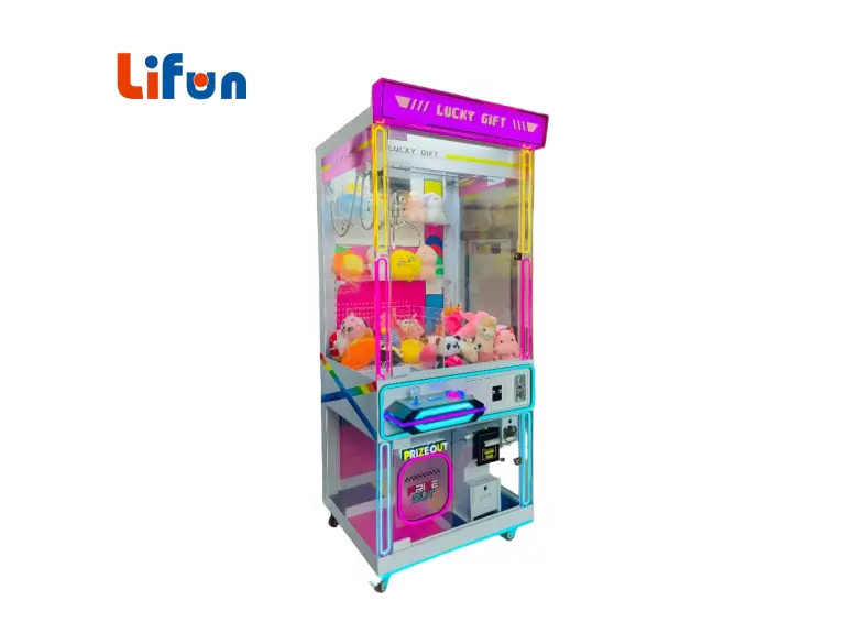 Lucky Claw Machine by Lifun | Neon Prize Tower with Multilingual Play & Instant Rewards,MY SHOP,Lucky Claw Machine by Lifun | Neon Prize Tower with Multilingual Play & Instant Rewards