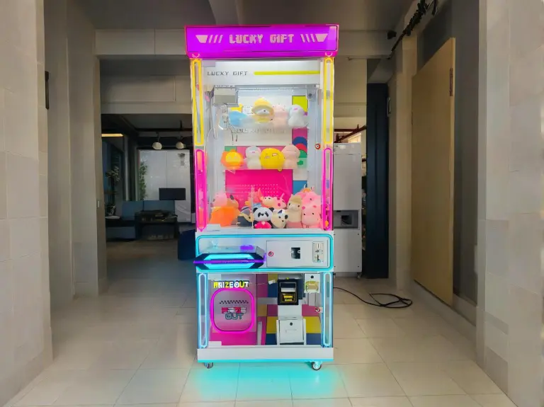 Lucky Claw Machine by Lifun | Neon Prize Tower with Multilingual Play & Instant Rewards,MY SHOP,Lucky Claw Machine by Lifun | Neon Prize Tower with Multilingual Play & Instant Rewards