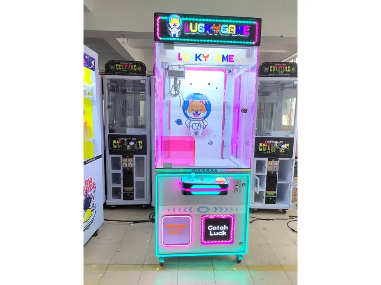 Lucky Claw Machine by Lifun | Neon Prize Tower with Multilingual Play & Instant Rewards,MY SHOP,Lucky Claw Machine by Lifun | Neon Prize Tower with Multilingual Play & Instant Rewards