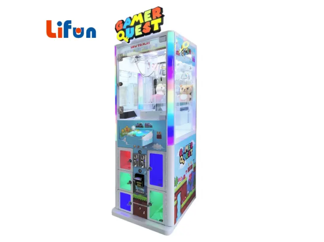 GAMER QUEST Claw Machine by Lifun | Interactive Arcade Game with Neon Lighting & Prize Showcase,MY SHOP,GAMER QUEST Claw Machine by Lifun | Interactive Arcade Game with Neon Lighting & Prize Showcase