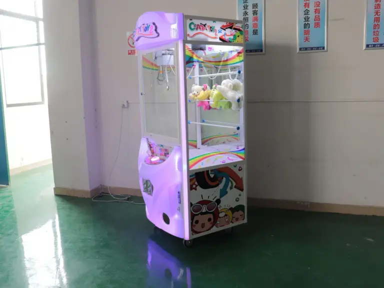 Máquina de garras Crazy Toy 2 | 10 juegos arcade coloridos para uso comercial y familiar, MI TIENDA, Máquina de garras Crazy Toy 2 | 10 juegos arcade coloridos para uso comercial y familiar