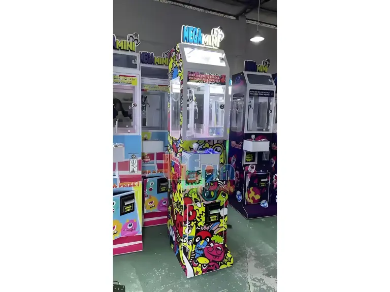 Máquina de garras Mega Mini en venta (con casillero para premios y compatible con monedas/billetes) | Lifun Arcade,MI TIENDA,Máquina de garras Mega Mini en venta (con casillero para premios y compatible con monedas/billetes) | Lifun Arcade