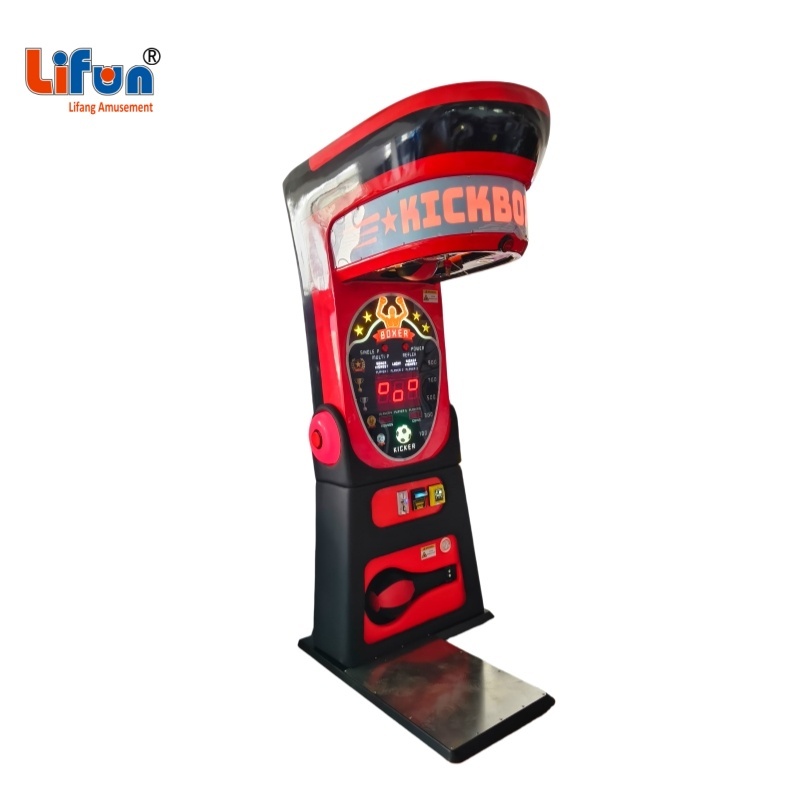 Lifun Kickboxer Boxing Punch Machine - Coin Operated Strength Test Arcade Game,MY SHOP,Lifun Kickboxer Boxing Punch Machine - Coin Operated Strength Test Arcade Game