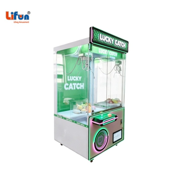 Lifun Lucky Catch 40 Inch Big Doll Club claw crane machine is a popular commercial prize vending arcade device built for high-traffic indoor venues.