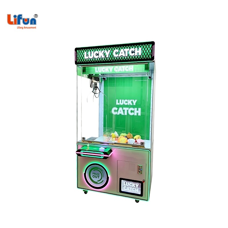 Lifun Lucky Catch 40 Inch Big Doll Club claw crane machine is a popular commercial prize vending arcade device built for high-traffic indoor venues.