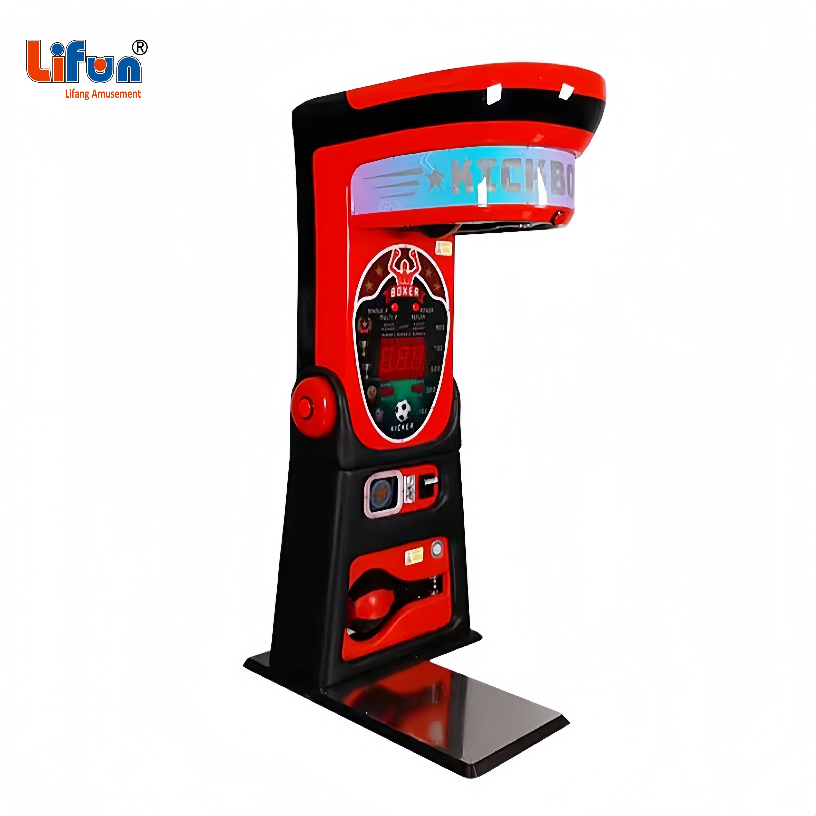 Lifun Kickboxer Boxing Punch Machine - Coin Operated Strength Test Arcade Game,MY SHOP,Lifun Kickboxer Boxing Punch Machine - Coin Operated Strength Test Arcade Game