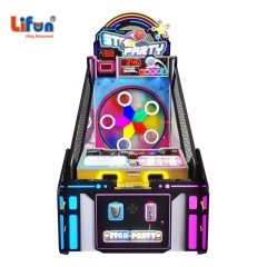 Lifun Star Party ball toss lottery station full white background front shot