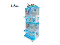 Heart-shaped cartoon printed decorative panel cabinet side close-up