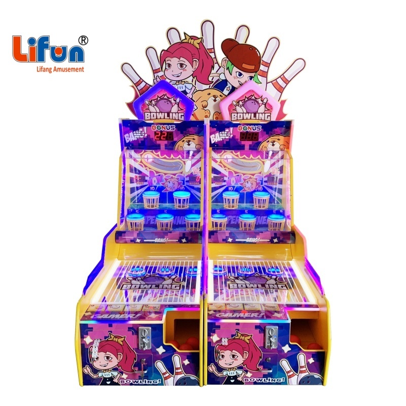 Lifun Bowling Big Dunk Single Ticket Redemption Machine | Compact Single Player Sport Skill Arcade,MY SHOP,Lifun Bowling Big Dunk Single Ticket Redemption Machine | Compact Single Player Sport Skill Arcade