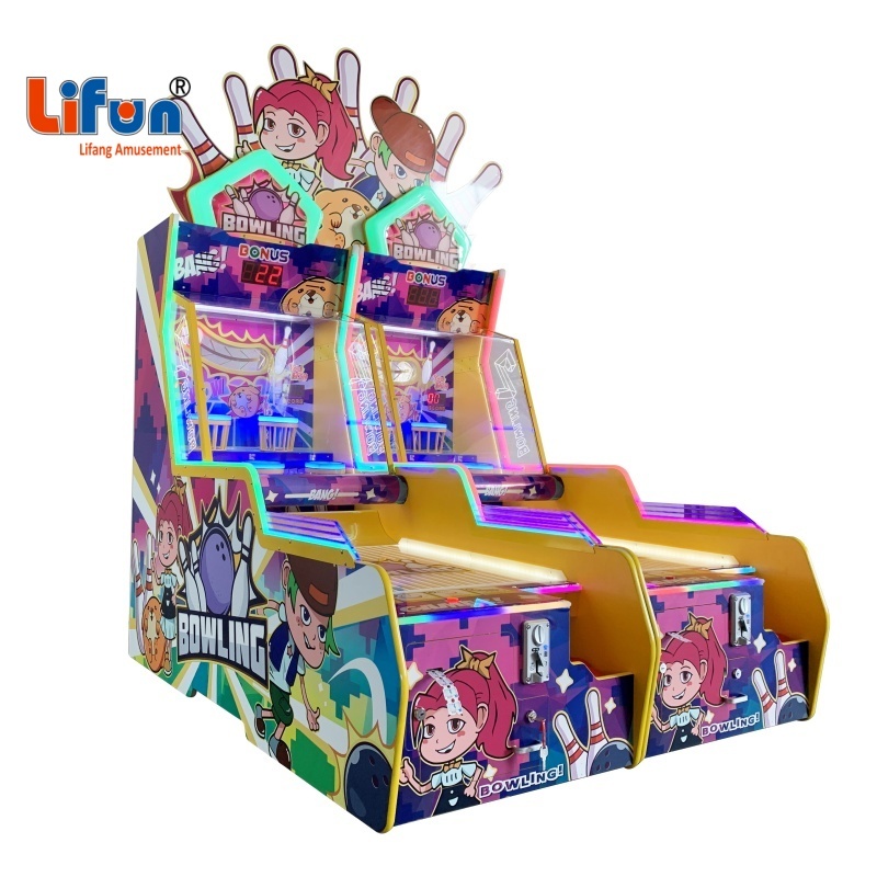 Lifun Bowling Big Dunk Single Ticket Redemption Machine | Compact Single Player Sport Skill Arcade,MY SHOP,Lifun Bowling Big Dunk Single Ticket Redemption Machine | Compact Single Player Sport Skill Arcade
