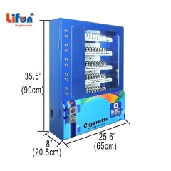 Lifun Wall Mount Vending Machine For Small Packaged Goods | 10 Spiral Lane Unmanned Retail Unit Supporting Cash Coin & Bill Payment,MY SHOP,Lifun Wall Mount Vending Machine For Small Packaged Goods | 10 Spiral Lane Unmanned Retail Unit Supporting Cash Coin & Bill Payment