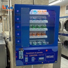 Lifun Wall Mount Vending Machine For Small Packaged Goods | 10 Spiral Lane Unmanned Retail Unit Supporting Cash Coin & Bill Payment,MY SHOP,Lifun Wall Mount Vending Machine For Small Packaged Goods | 10 Spiral Lane Unmanned Retail Unit Supporting Cash Coin & Bill Payment