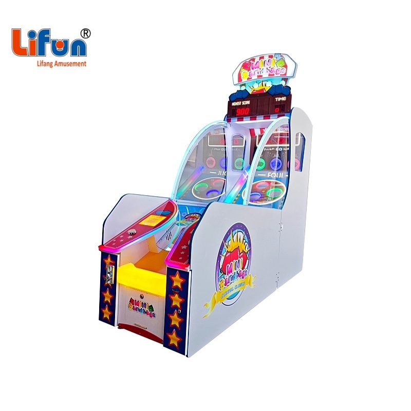 Lifun Mini Sandbags Ticket Redemption Machine | Kids Interactive Ball Toss Arcade Game,MY SHOP,Lifun Mini Sandbags Ticket Redemption Machine | Kids Interactive Ball Toss Arcade Game