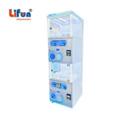 Lifun Double-Deck Capsule Toy Vending Machine | Space-Saving 100mm Gashapon Coin Operated Retail Dispenser With LED Light Decor,MY SHOP,Lifun Double-Deck Capsule Toy Vending Machine | Space-Saving 100mm Gashapon Coin Operated Retail Dispenser With LED Light Decor