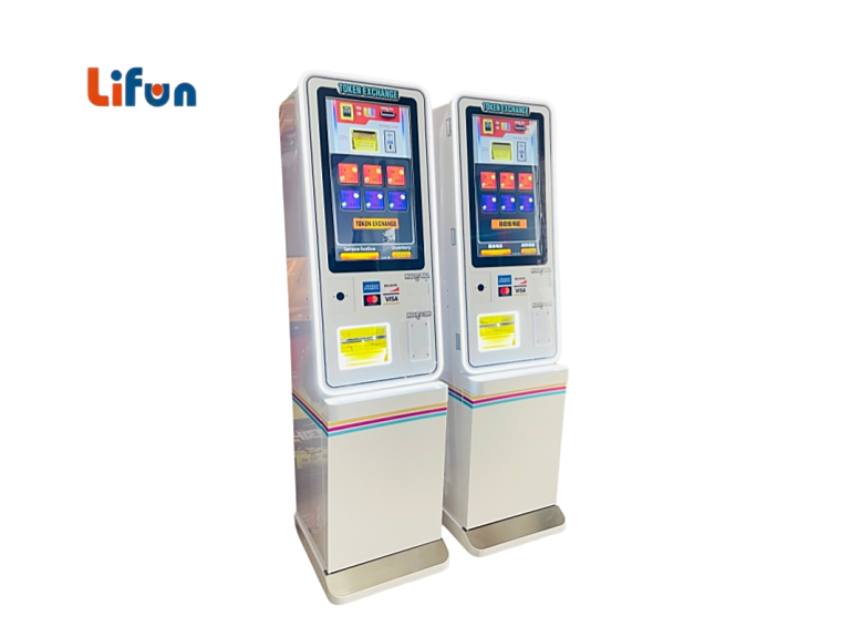 Lifun Smart Token Exchange Machine | 21.5 Inch Touch Screen Unattended Arcade Coin Dispenser Supporting Multi Payment Methods,MY SHOP,Lifun Smart Token Exchange Machine | 21.5 Inch Touch Screen Unattended Arcade Coin Dispenser Supporting Multi Payment Methods