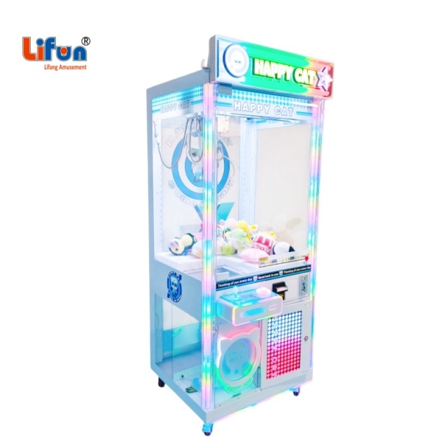Lifun Happy Cat Claw Machine | Full LED Light Cabinet With Independent Prize Outlet,MY SHOP,Lifun Happy Cat Claw Machine | Full LED Light Cabinet With Independent Prize Outlet