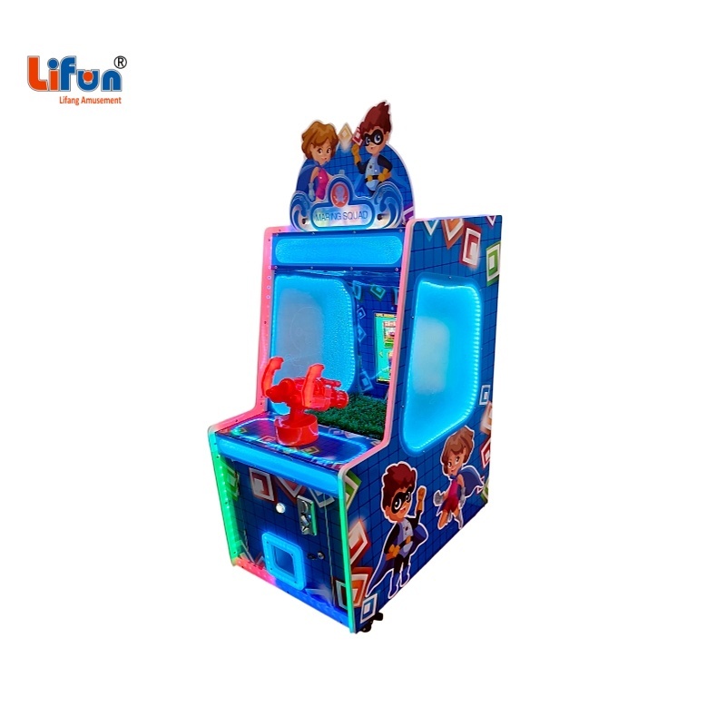 Lifun Mini Water Shooting Game | Single Frame LED Lit Machine With Optional Capsule Toys Redemption,MY SHOP,Lifun Mini Water Shooting Game | Single Frame LED Lit Machine With Optional Capsule Toys Redemption