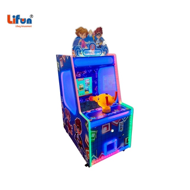 Lifun Mini Water Shooting Game | Single Frame LED Lit Machine With Optional Capsule Toys Redemption,MY SHOP,Lifun Mini Water Shooting Game | Single Frame LED Lit Machine With Optional Capsule Toys Redemption