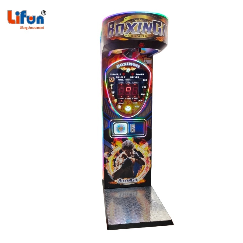 Lifun Boxer II Arcade Punching Machine with Ticket Redemption Option,MY SHOP,Lifun Boxer II Arcade Punching Machine with Ticket Redemption Option