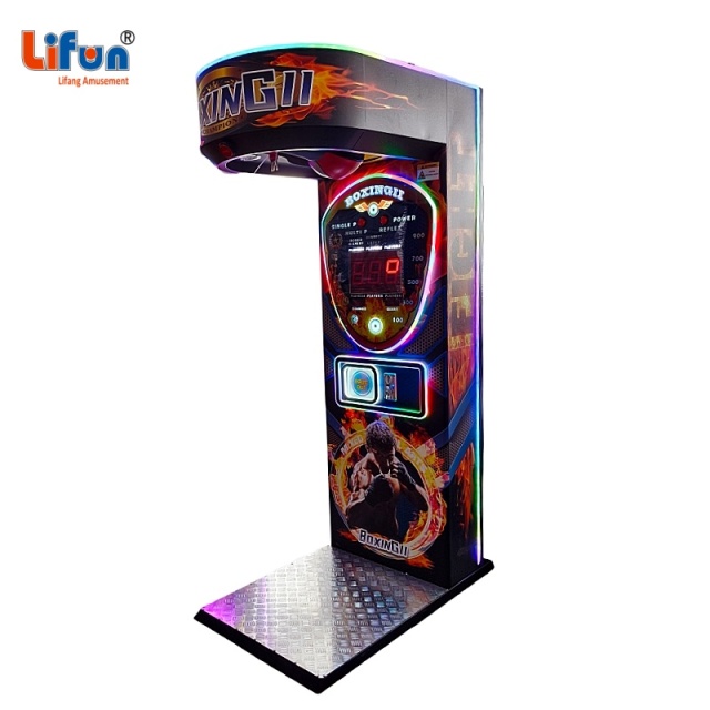 Lifun Boxer II Arcade Punching Machine with Ticket Redemption Option,MY SHOP,Lifun Boxer II Arcade Punching Machine with Ticket Redemption Option