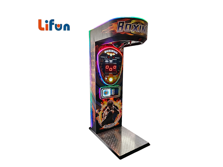 Lifun Boxer II Arcade Punching Machine with Ticket Redemption Option,MY SHOP,Lifun Boxer II Arcade Punching Machine with Ticket Redemption Option