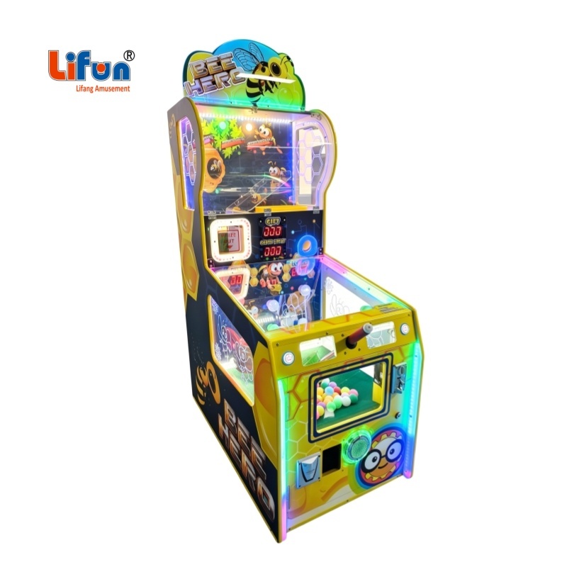 Lifun Hero Bee Arcade Prize Machine with Capsule Redemption,MY SHOP,Lifun Hero Bee Arcade Prize Machine with Capsule Redemption