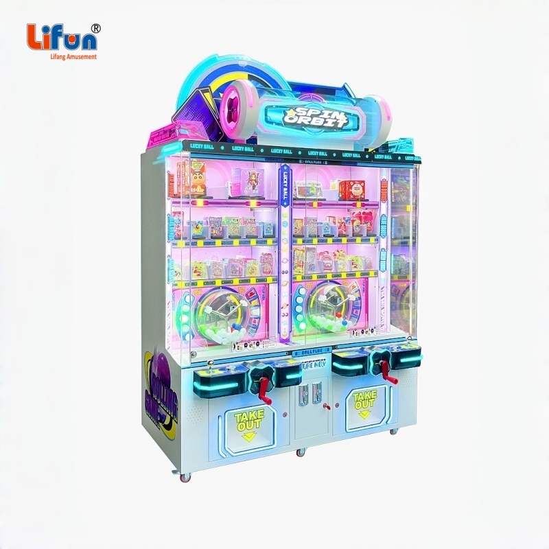 Lifun Lucky Ball-Spin Orbit Twins Arcade Prize Machine,MY SHOP,Lifun Lucky Ball-Spin Orbit Twins Arcade Prize Machine