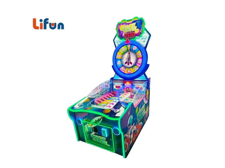 Lifun Space Travel Arcade Game with Rocket Spinner & Ticket Out,MY SHOP,Lifun Space Travel Arcade Game with Rocket Spinner & Ticket Out