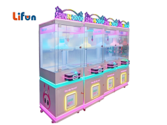 Lifun Spin N Drop Clip Prize Arcade Machine with LED Lighting,MY SHOP,Lifun Spin N Drop Clip Prize Arcade Machine with LED Lighting