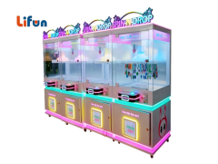 Lifun Spin N Drop Clip Prize Arcade Machine with LED Lighting,MY SHOP,Lifun Spin N Drop Clip Prize Arcade Machine with LED Lighting