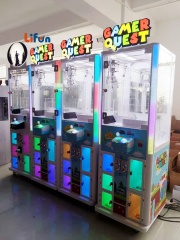 Lifun 24" Anime Claw Machine with 5 Prize Lockers & RGB Lights,MY SHOP,Lifun 24" Anime Claw Machine with 5 Prize Lockers & RGB Lights