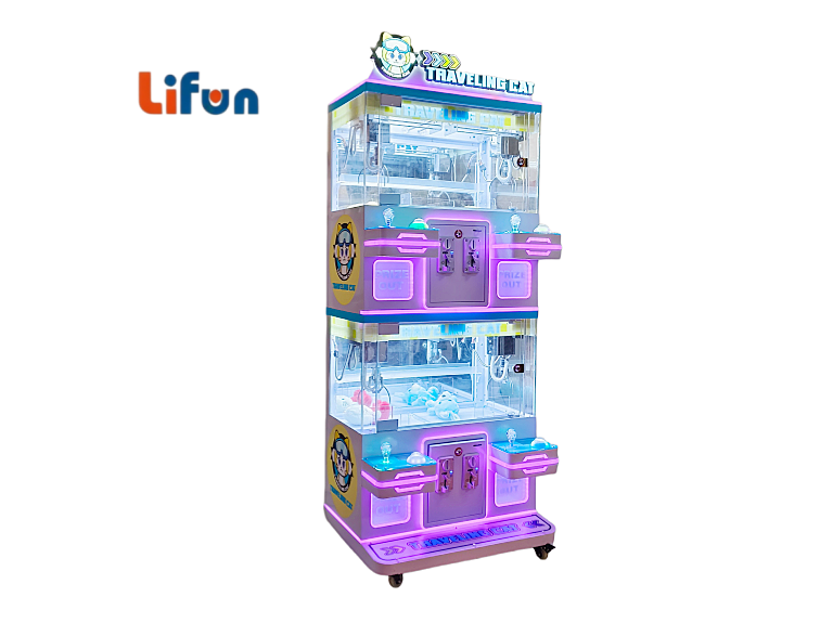 Lifun Traveling Cat 4-Station Mini Claw Machine with LED Glow,MY SHOP,Lifun Traveling Cat 4-Station Mini Claw Machine with LED Glow