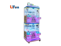 Lifun Traveling Cat 4-Station Mini Claw Machine with LED Glow,MY SHOP,Lifun Traveling Cat 4-Station Mini Claw Machine with LED Glow