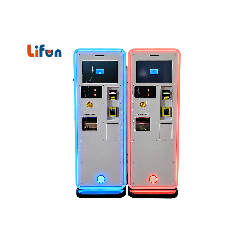 Lifun Self-Service Smart Coin Exchanger with Neon LED Light,MY SHOP,Lifun Self-Service Smart Coin Exchanger with Neon LED Light