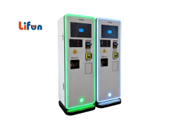 Lifun Self-Service Smart Coin Exchanger with Neon LED Light,MY SHOP,Lifun Self-Service Smart Coin Exchanger with Neon LED Light