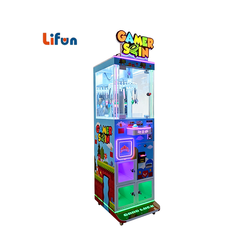 Lifun Gamer Spin 30-Clip Prize Machine with 3 Prize Lockers,MY SHOP,Lifun Gamer Spin 30-Clip Prize Machine with 3 Prize Lockers