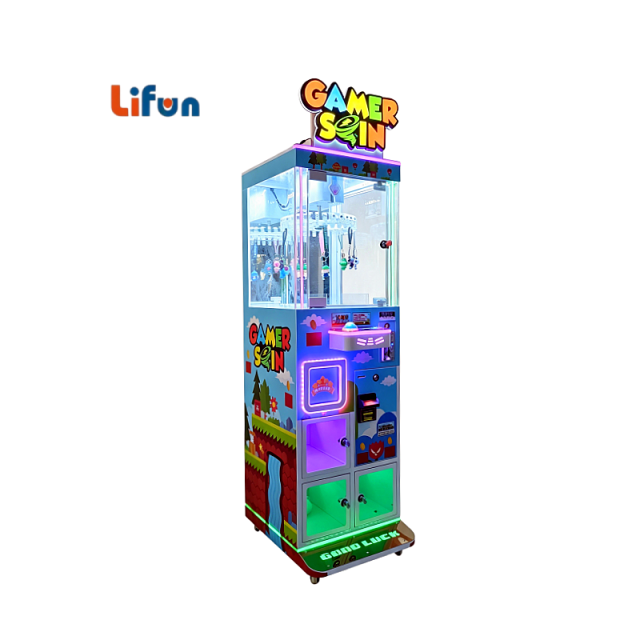 Lifun Gamer Spin 30-Clip Prize Machine with 3 Prize Lockers,MY SHOP,Lifun Gamer Spin 30-Clip Prize Machine with 3 Prize Lockers
