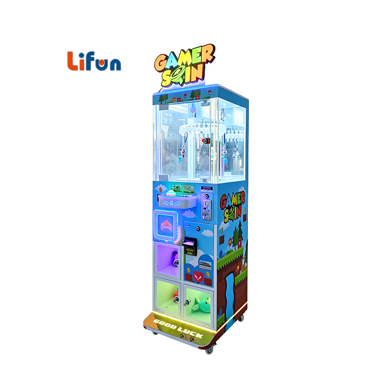 Lifun Gamer Spin 30-Clip Prize Machine with 3 Prize Lockers,MY SHOP,Lifun Gamer Spin 30-Clip Prize Machine with 3 Prize Lockers